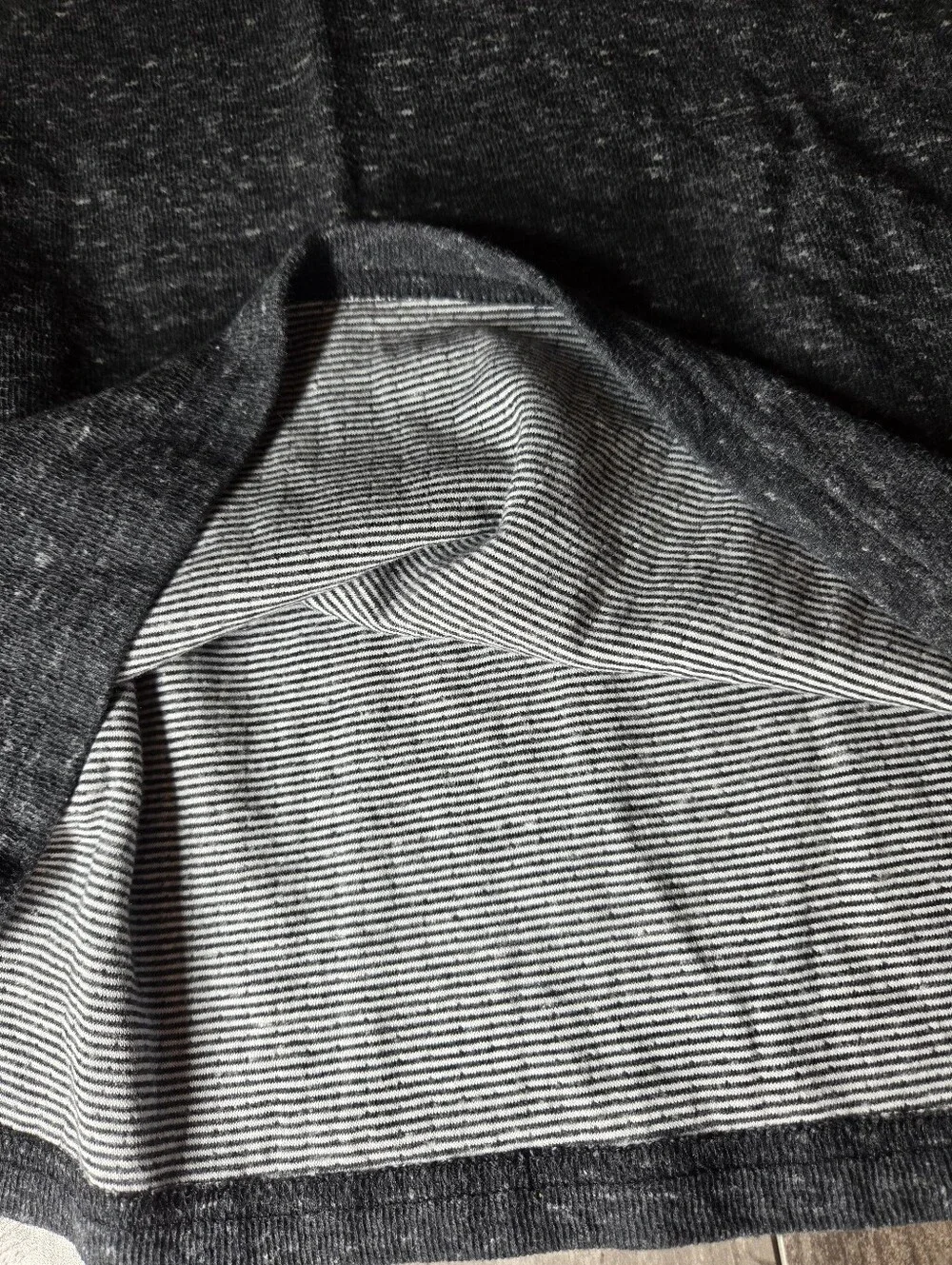 Thereabouts Boys Charcoal Henley Long Sleeve Shirt Size Large 14/16 Husky